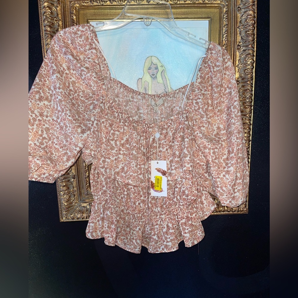 Chelsea & Violet peasant top